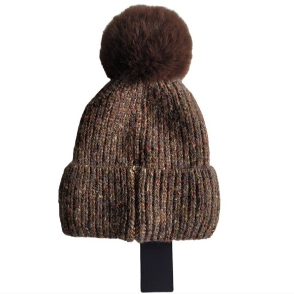 Norla Canada Alpaca, Wool Brown Toque - Picture 2 of 6